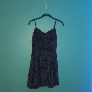 Aeropostale Navy Blue Print Sundress